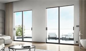 3D απεικονιση από δωμάτιο ξενοδοχείου με συρόμενο σύστημα M630